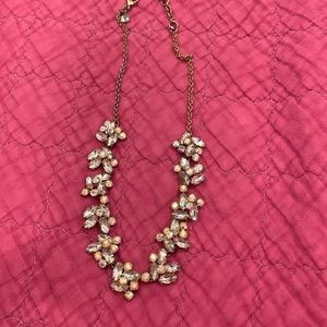 J Crew Rinestone necklace
